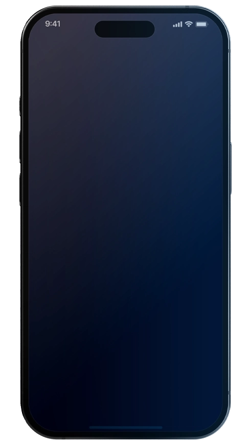 Interfaccia di trading mobile di RiccavoraxPro
